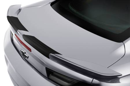GM Accessories - GM Accessories 84189702 - High Wing Spoiler Rally Stripe Decal Package in Black [2017-18 Camaro]