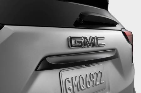 GM Accessories - GM Accessories 84200470 - License Plate Applique in Gloss Black [2021+ Terrain]