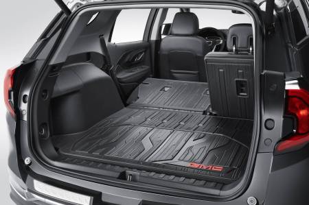 GM Accessories - GM Accessories 84269449 - Integrated Cargo Area Liner in Jet Black with GMC Logo [2018+ Terrain]