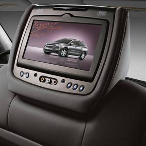 GM Accessories - GM Accessories 84285336 - Rear Seat Entertainment System with DVD Player in Ebony Leather