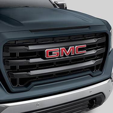 GM Accessories - GM Accessories 84320556 - Grille in Black with Dark Sky Metallic Surround and GMC Logo [2022+ Sierra 1500]