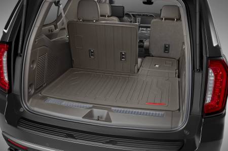 GM Accessories - GM Accessories 85539137 - Integrated Cargo Liner in Very Dark Ash Gray with GMC Logo [2021+ Yukon XL]