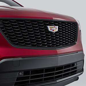 GM Accessories - GM Accessories 85555967 - Grille in Black Mesh with Black Surround and Cadillac Logo [2019-23 XT4]