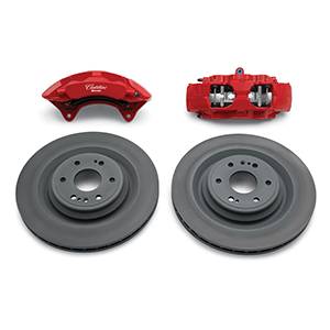 GM Accessories - GM Accessories 84619589 - Front Six-Piston Brembo Brake Upgrade System in Red [2019 Escalade]