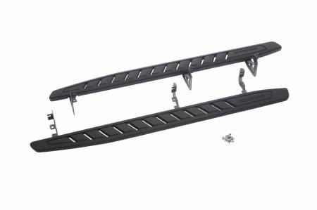 GM Accessories - GM Accessories 84630475 - Double Cab Off-Road Assist Steps in Black [2021+ Sierra]