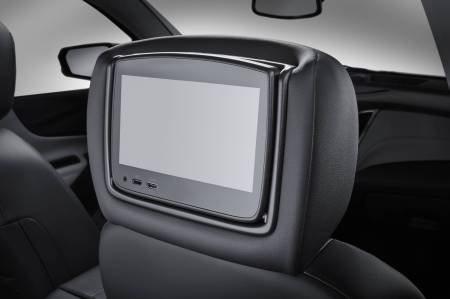GM Accessories - GM Accessories 84634160 - Rear Seat Entertainment System with DVD Player in Jet Black Vinyl [2021+ Equinox]