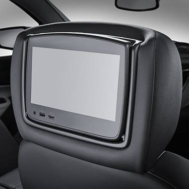 GM Accessories - GM Accessories 84634161 - Rear Seat Entertainment System with DVD Player in Medium Ash Gray Vinyl [2021+ Equinox]