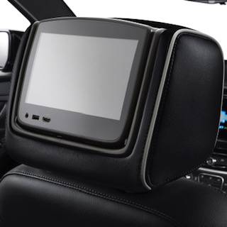 GM Accessories - GM Accessories 84681095 - Rear Seat Infotainment System in Jet Black Leather [2019+ Traverse]