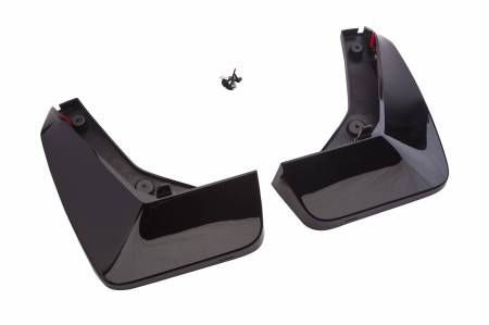 GM Accessories - GM Accessories 86517291 - Rear Splash Guards in Black Raven [2021+ Escalade]