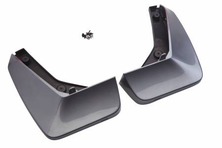 GM Accessories - GM Accessories 84773688 - Rear Splash Guards in Satin Steel Metallic [2021+ Escalade]