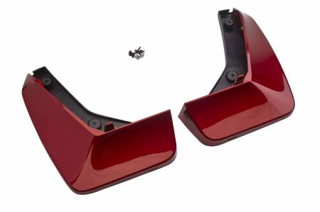 GM Accessories - GM Accessories 84773689 - Rear Splash Guards in Infrared Tintcoat [2021+ Escalade]