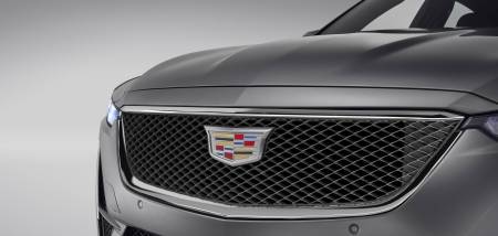 GM Accessories - GM Accessories 84848226 - Grille in Silver with Chrome Surround and Cadillac Logo [2021+ CT5]