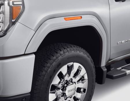 GM Accessories - GM Accessories 84867949 - Front and Rear Fender Flare Set in Quicksilver [2020+ Sierra HD]