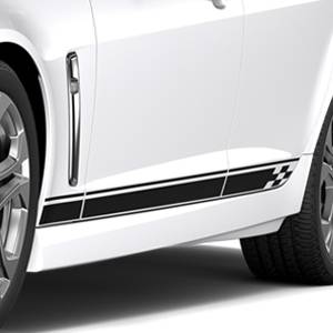 GM Accessories - GM Accessories 92457238 - Side Decal Package in Black [2014-17 SS]