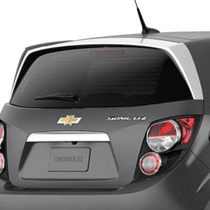 GM Accessories - GM Accessories 95942509 - Roof Mounted Spoiler in Black [2014-16 Sonic]