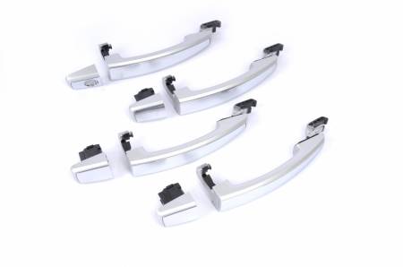 GM Accessories - GM Accessories 95964657 - Front and Rear Door Handles in Silver Ice Metallic with Chrome Strip [2014-20 Sonic]