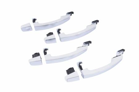 GM Accessories - GM Accessories 95964663 - Front and Rear Door Handles in Summit White with Chrome Strip [2014-20 Sonic]