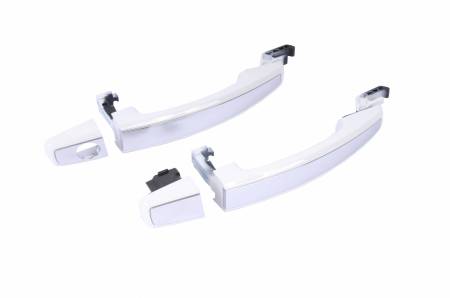 GM Accessories - GM Accessories 95964717 - Front Door Handles in Summit White with Chrome Strip [2014-20 Sonic]