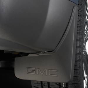 GM Accessories - GM Accessories 19170502 - Rear Molded Splash Guards in Gray with GMC Logo [2014-15 Terrain]