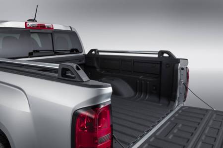 GM Accessories - GM Accessories 84134637 - Truck Bed Side Rail in Chrome with Caps, Seal Kit, and Hardware Kit [2015-17 Colorado]