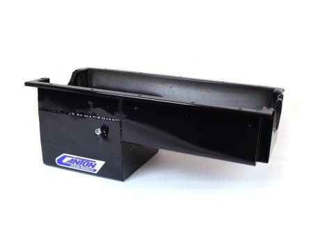 Canton - Canton 13-090Blk - Dart/Rocket Bracket Drag Oil Pan - Black Pwd Coat