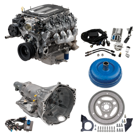 Chevrolet Performance - Chevrolet Performance Connect & Cruise Kit - LT4 E-Rod Wet Sump Crate Engine w/ 4L75E Automatic Transmission