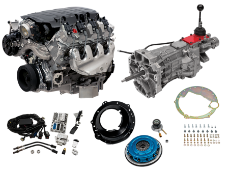 Chevrolet Performance - Chevrolet Performance Connect & Cruise Kit - LT1 6.2L Wet Sump E-Rod Crate Engine w/ T56 Manual Transmission