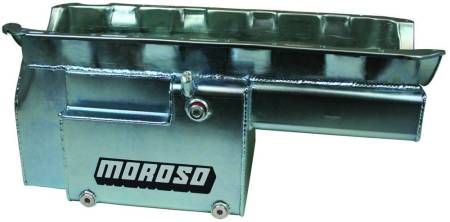 Moroso - Moroso 20033 - Oil Pan, BBC, Marine, 10 In Deepsump