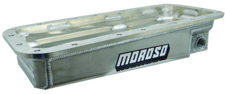 Moroso - Moroso 20045 - Oil Pan, Hemi, Keith Black, Jp-1, Funny Car, Wet Sump