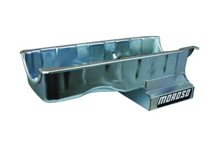 Moroso - Moroso 20413 - Oil Pan, BBC Gen 5 & 6, 8 Inch Deep, Stroker T-Sump