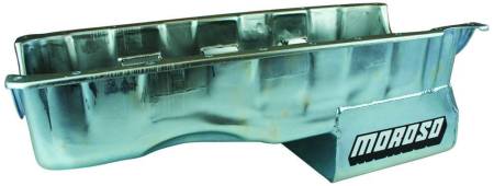 Moroso - Moroso 20414 - Oil Pan, BBC Gen 5 Gen 6, 8 In Deep, Windage Tray, No Scraper