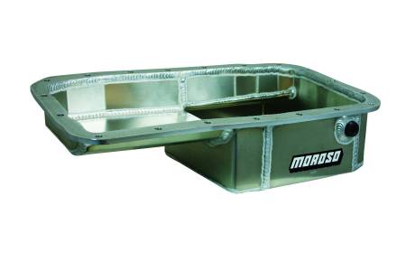 Moroso - Moroso 20901 - Oil Pan, Acura, Honda B Series, Drag Race Baffled