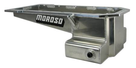 Moroso - Moroso 21161 - Oil Pan, Chrysler Hemi Gen. 3, 5.7, 6.1, 6.4, Road Race Baffled, Front T-Sump