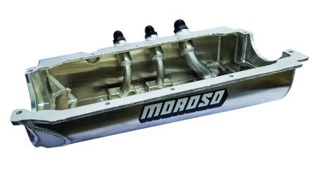 Moroso - Moroso 21564 - Oil Pan, Dart Rocket Spread Rail Dirt Late Model 3 Pick Up