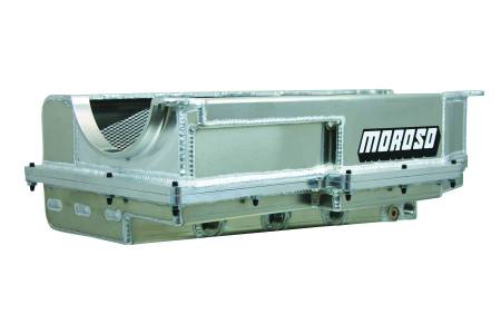 Moroso - Moroso 21598 - Oil Pan, Donovan, Drc2, Merlin Big Block, Two Piece, 4 Pick Ups, Drag Race, Dry Sump