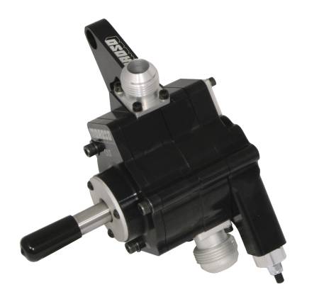 Moroso - Moroso 22521 - External Oil Pump, Single Stage, Black Series, Dragster, .875 Pressure