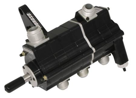 Moroso - Moroso 22523 - Dry Sump Pump, Black Series, Left Side, Dragster, 3 Stage, .875 Pressure