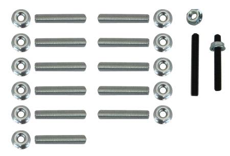 Moroso - Moroso 38542 - Stud Kit, Oil Pan, Aluminum Rail, GM LS