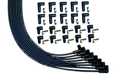 Moroso - Moroso 51005 - Wire Set Moroso Ultra V8 90 Deg Plug Univ. Unsleeved HEI & Non HEI 90