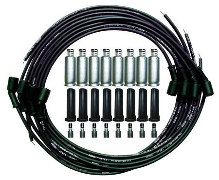 Moroso - Moroso 51011 - Wire Set Moroso Ultra Univ GM LS, Unsleeved, Black