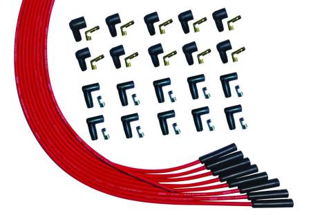 Moroso - Moroso 52000 - Wire Set Moroso Ultra V8 Universal Str Plug, HEI & Non HEI Red Wire