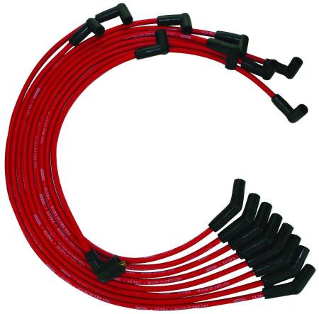 Moroso - Moroso 52074 - Wire Set Moroso Ultra BBF 351C, 390, 429, 460 Hei, 135 Boots, Red Wire