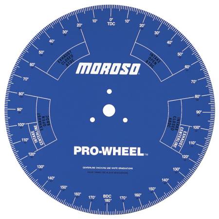 Moroso - Moroso 62191 - Degree Wheel, 18 Inch