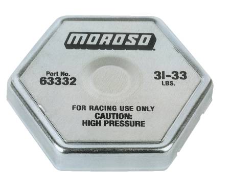 Moroso - Moroso 63332 - Radiator Cap, 32 Lb.