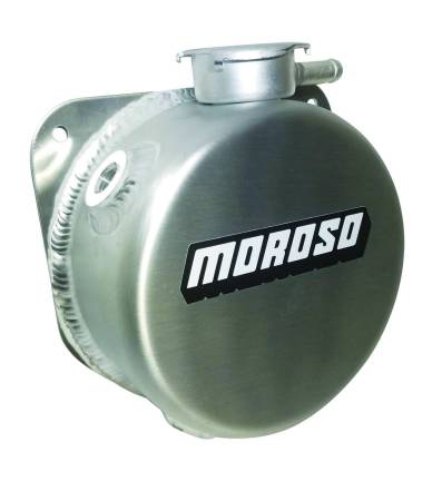 Moroso - Moroso 63655 - Tank, Coolant Expansion, Catch Can, Stamped Neck, 1 Qt.