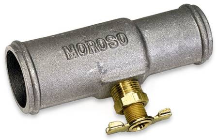 Moroso - Moroso 63700 - Radiator Hose Drain, Cast Aluminum