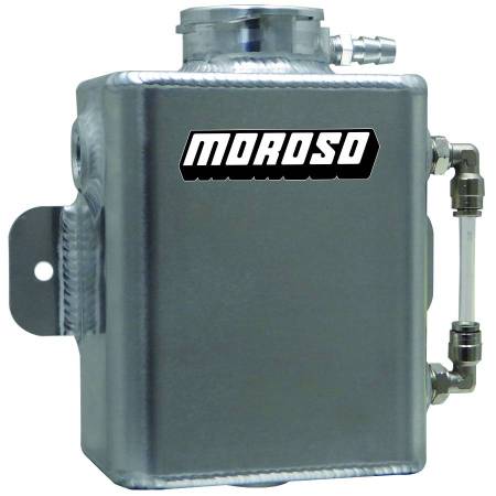 Moroso - Moroso 63773 - Tank, Coolant Expansion, Catch Can, Universal, With Sight Tube