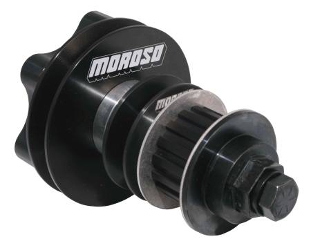 Moroso - Moroso 63849 - Drive Kit, Dry Sump & Vacuum Pump, Flange Style With Pulleys, Long, 3 Bolt BBC