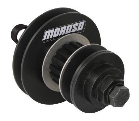 Moroso - Moroso 63857 - Drive Kit, Dry Sump & Vacuum Pump, Flange Style With Pulleys, Short, SBC