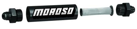 Moroso - Moroso 65230 - Fuel Filter, Inline, -8AN